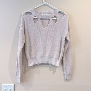 🔥Embossed Women's Cream Sweater🔥
